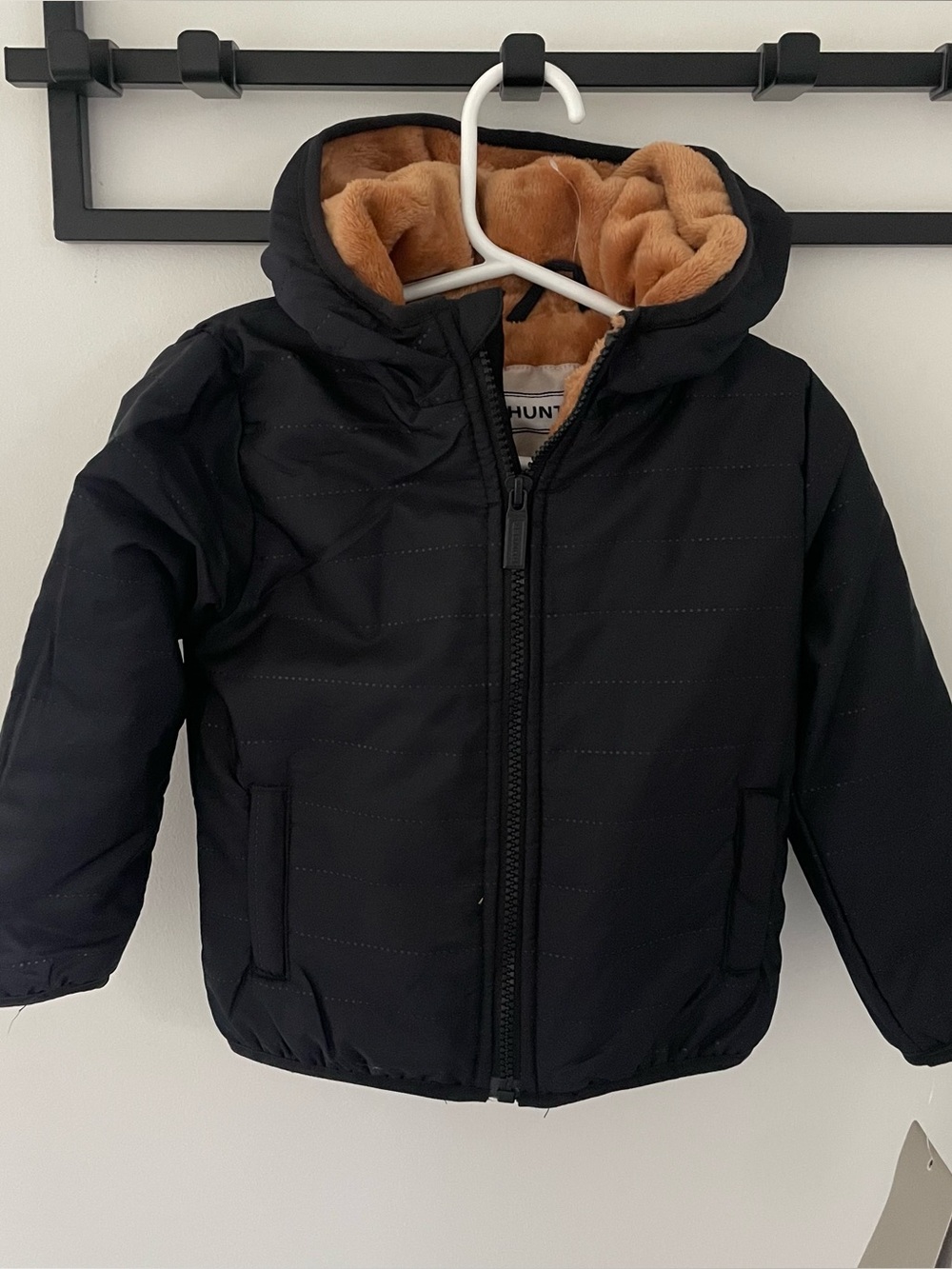 NWT Toddler Hunter Fleece Lined Puffer Jacket